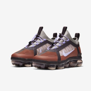 Nike Air VaporMax 2019 Utility - Női Utcai Cipő - Bordó Szürke/Lila